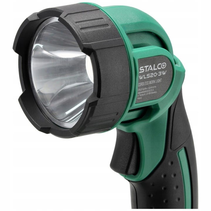 Lampa Robocza Warsztatowa Akumulatorowa WLS20-3W Regulowana Głowica S-97351