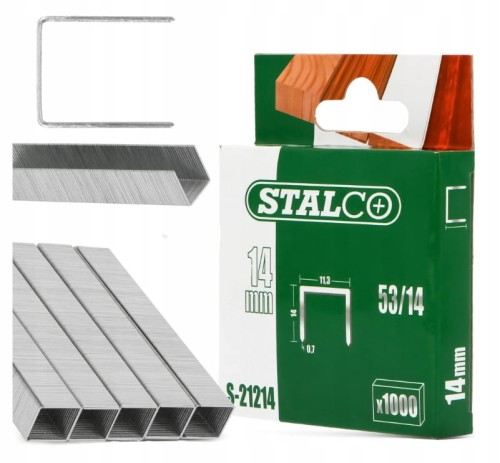 Zszywki Tapicerskie Do Takera Typ 53 14mm 1000 Szt