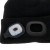 Czapka Męska Damska Ciepła Dwuwarstwowa Sportowa z Latarką LED USB