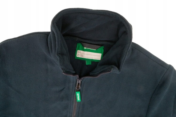 Bluza Polarowa Polar na Zamek BARRY Granatowy 2XL