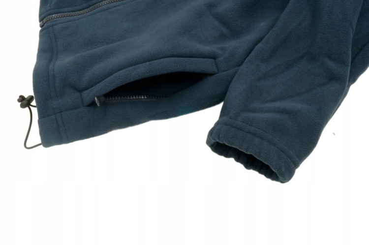 Bluza Polarowa Polar na Zamek BARRY Granatowy 2XL