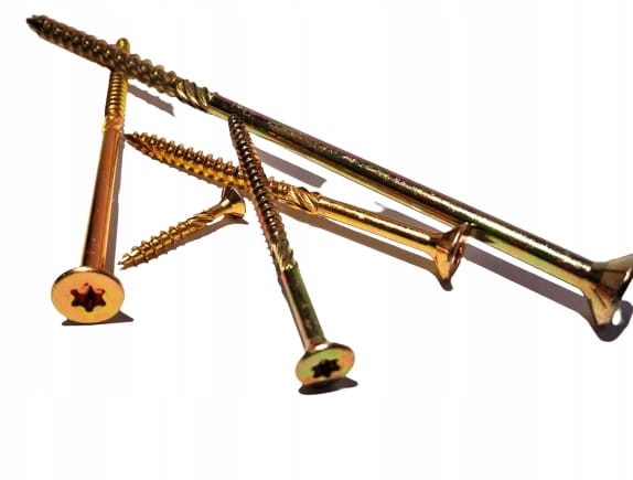 Wkrety do Drewna Ciesielskie Stożkowe Stalco 6x50 Torx 200 Szt