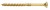 Wkrety do Drewna Ciesielskie Stożkowe Stalco 6x50 Torx 200 Szt