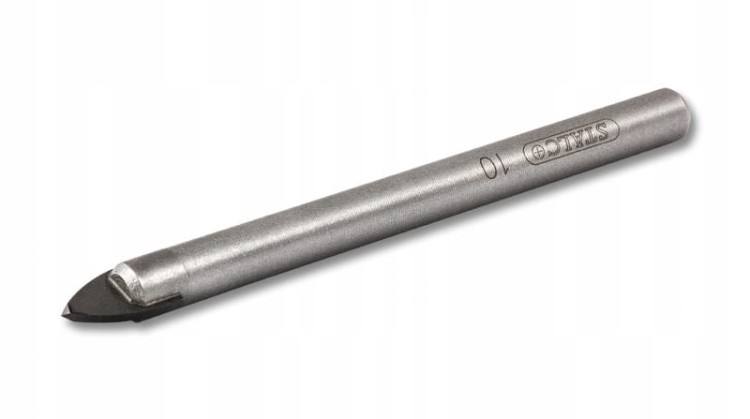 Wiertło do Płytek Ceramiki Szkła Gresu 6 x 75mm Stalco