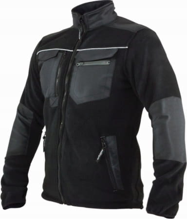 Bluza polarowa męska OXFORD czarny L STALCO PERFECT S-78883