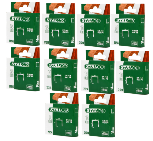 Zszywki Tapicerskie Do Takera Typ 53 14mm 1000 Szt x 10