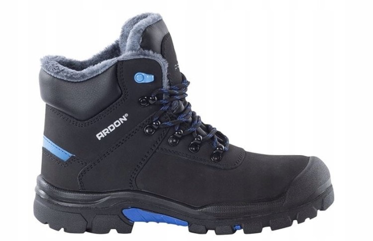 Buty-Robocze-Trzewiki-Ochronne-Ocieplane-Zimowe-Skora-Ardon-Roverwin-S3