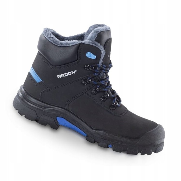 Buty-Robocze-Trzewiki-Ochronne-Ocieplane-Zimowe-Skora-Ardon-Roverwin-S3