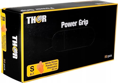 Rekawice-Nitrylowe-Rekawiczki-Warsztatowe-THOR-Power-Grip-Orange