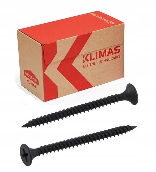 Wkręty_Czarne_do_Płyt_Gips_Karton_G-K_Fosfat_Metal