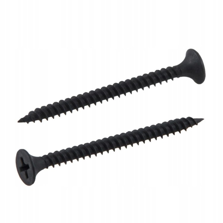 Wkręty_Czarne_do_Płyt_Gips_Karton_G-K_Fosfat_Metal