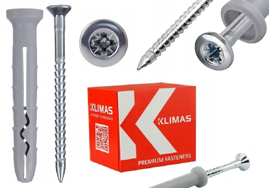 Kołki Szybkiego Montażu Klimas SM-06040 200szt